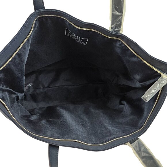 Estée Lauder Tote Bag Recycled Material Navy Blue Adjustable Shoulder Strap NWT - Picture 5 of 6
